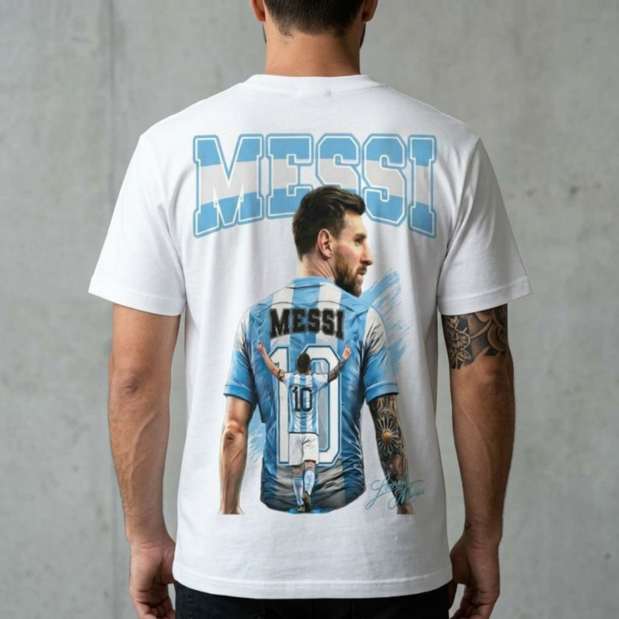 CUSTOM MESSI T-SHIRT