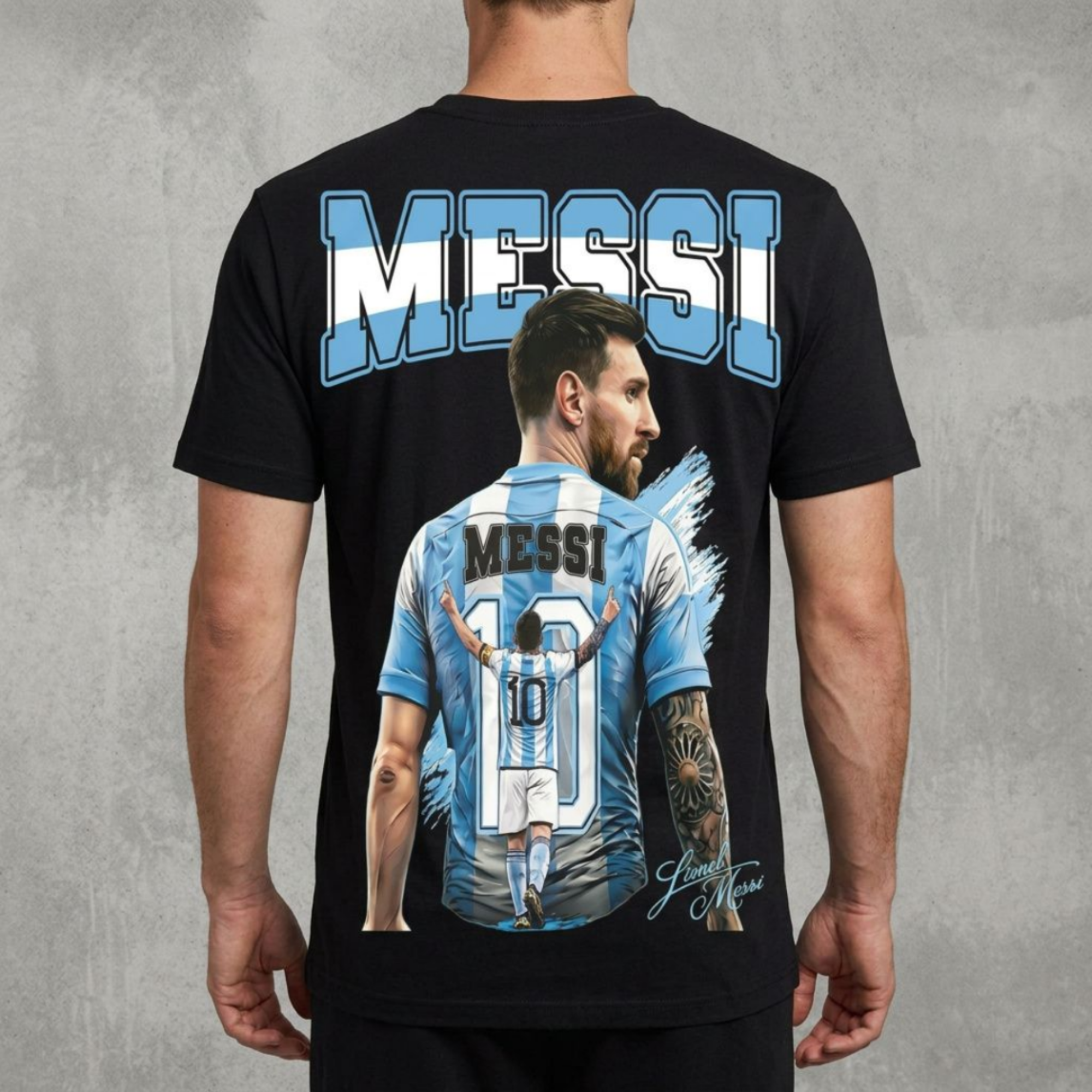 CUSTOM MESSI T-SHIRT
