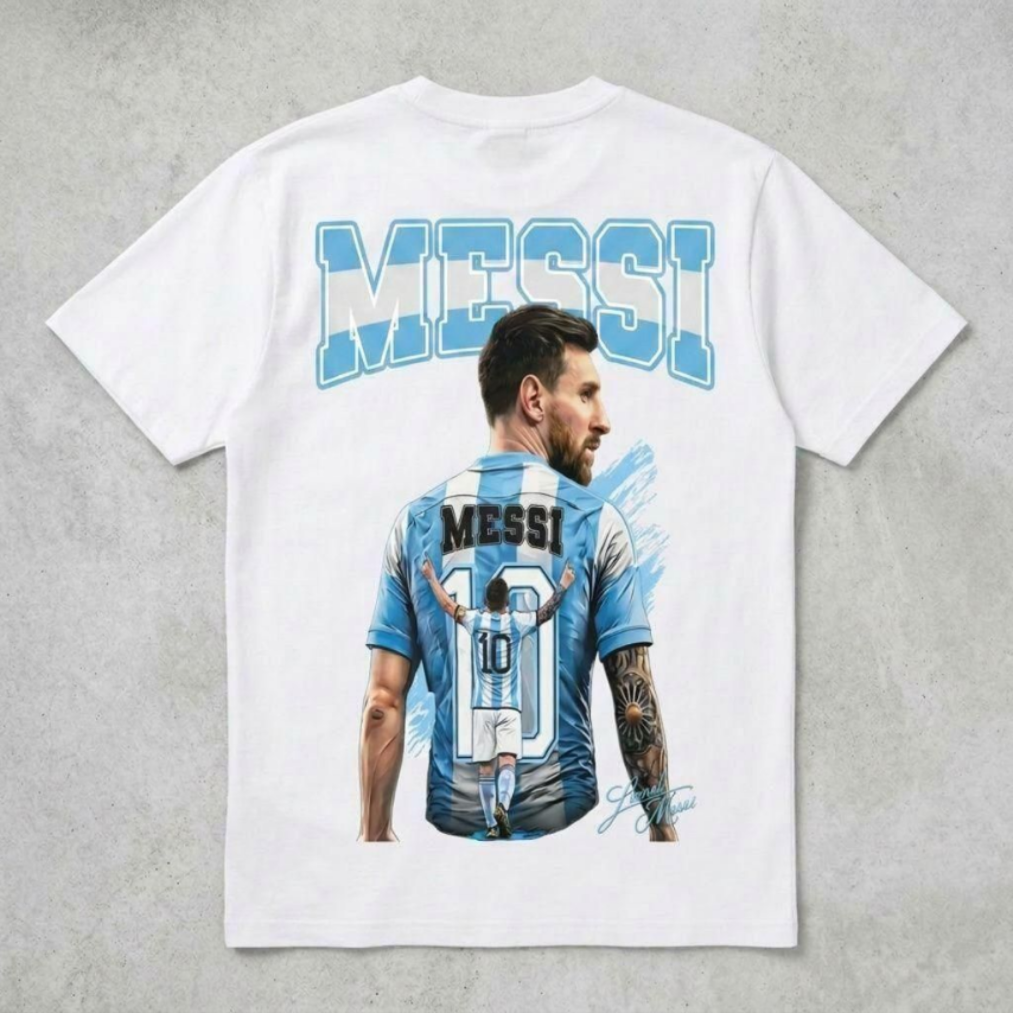 CUSTOM MESSI T-SHIRT